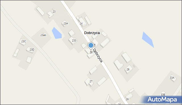 Dobrzyca, Dobrzyca, 26, mapa Dobrzyca