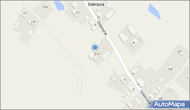 Dobrzyca, Dobrzyca, 27, mapa Dobrzyca