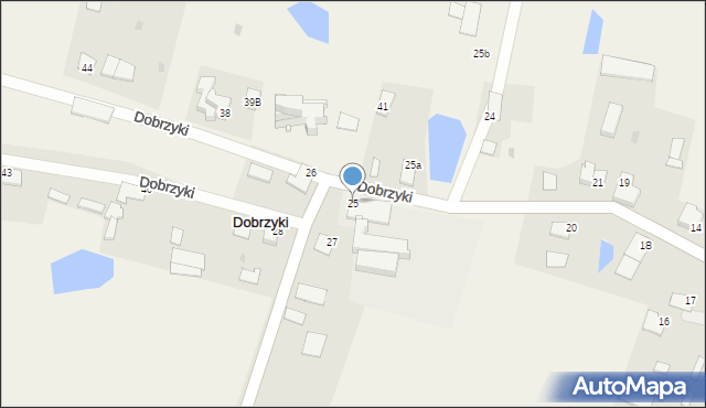 Dobrzyki, Dobrzyki, 25, mapa Dobrzyki