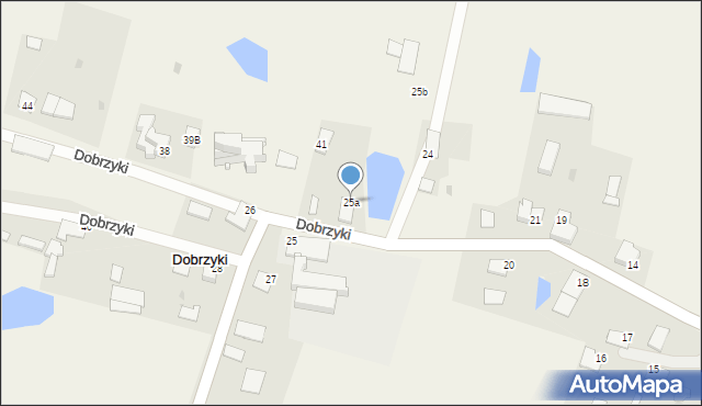 Dobrzyki, Dobrzyki, 25a, mapa Dobrzyki