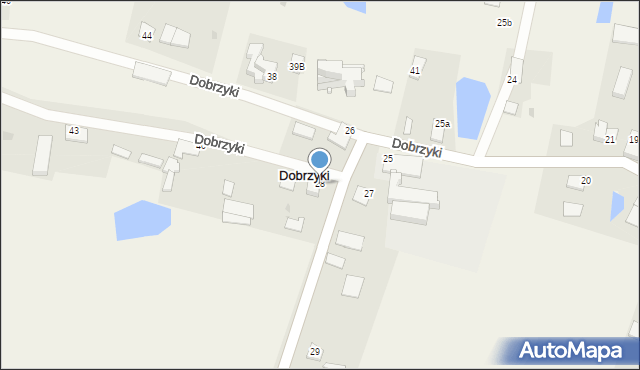 Dobrzyki, Dobrzyki, 28, mapa Dobrzyki