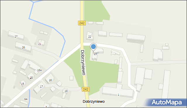 Dobrzyniewo, Dobrzyniewo, 24, mapa Dobrzyniewo