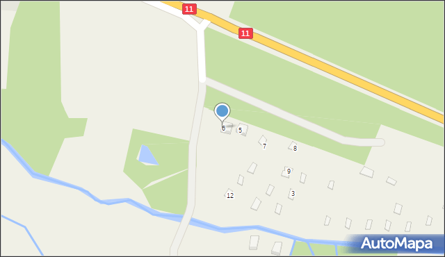 Dobrzyny, Dobrzyny, 6, mapa Dobrzyny