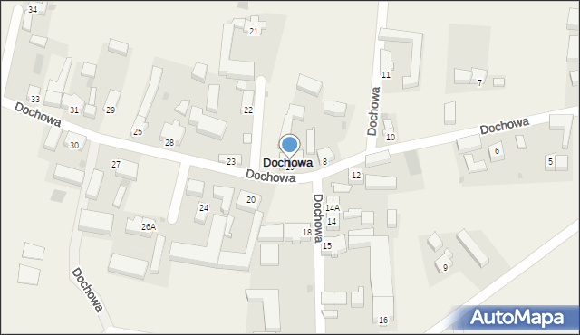 Dochowa, Dochowa, 19, mapa Dochowa