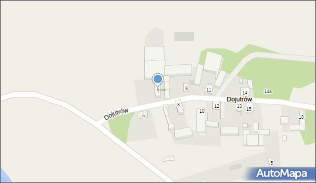 Dojutrów, Dojutrów, 7, mapa Dojutrów