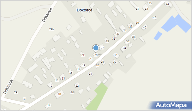 Doktorce, Doktorce, 25, mapa Doktorce