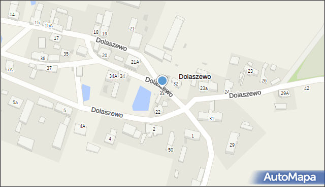 Dolaszewo, Dolaszewo, 33, mapa Dolaszewo