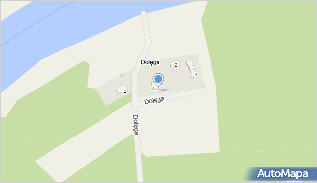 Dołęga, Dołęga, 2, mapa Dołęga