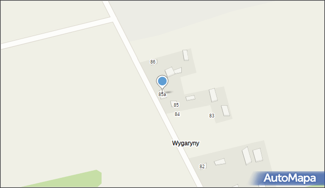 Dołha, Dołha, 85a, mapa Dołha