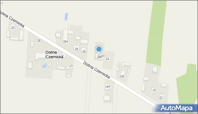 Dolina Czernicka, Dolina Czernicka, 24A, mapa Dolina Czernicka