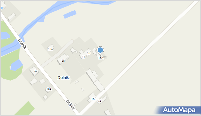 Dolnik, Dolnik, 16A, mapa Dolnik