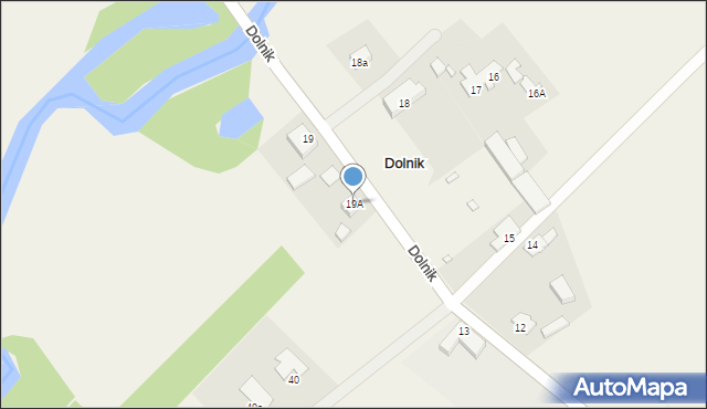 Dolnik, Dolnik, 19A, mapa Dolnik
