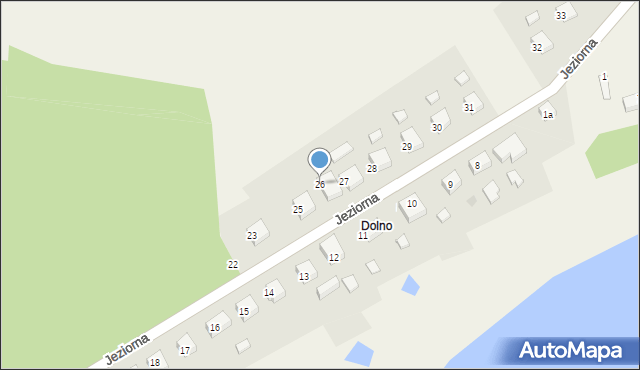 Dolno, Dolno, 26, mapa Dolno