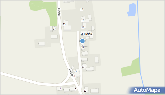 Dolsk, Dolsk, 14, mapa Dolsk