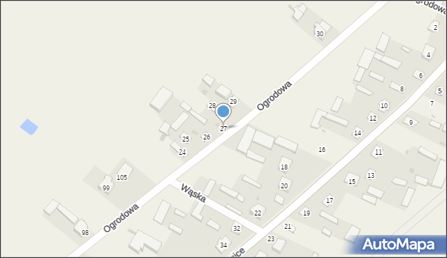 Domanice, Domanice, 27, mapa Domanice