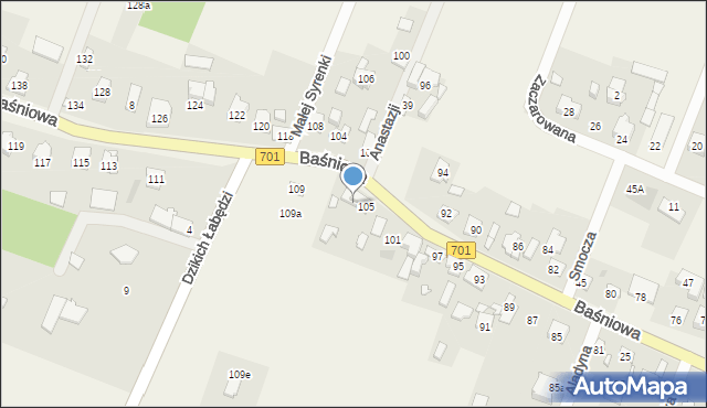 Domaniew, Domaniew, 34/34A, mapa Domaniew