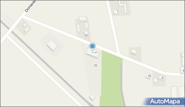Domaniew, Domaniew, 15, mapa Domaniew