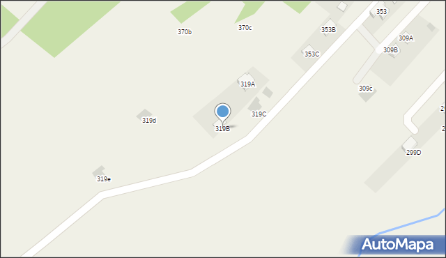 Domaradz, Domaradz, 319B, mapa Domaradz