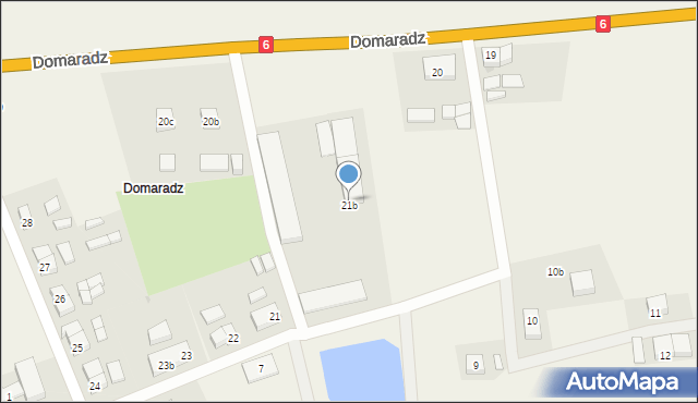 Domaradz, Domaradz, 21b, mapa Domaradz