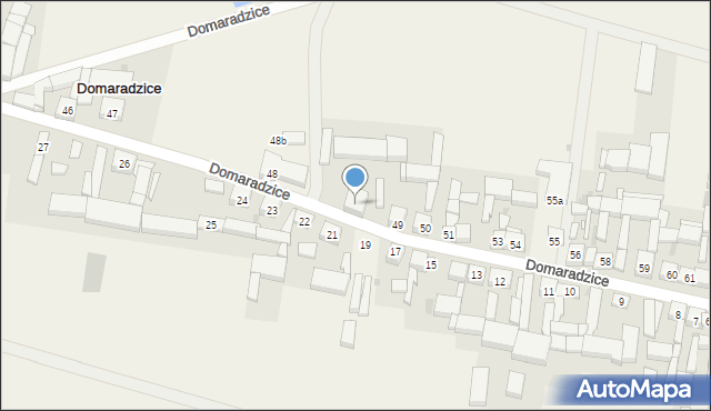 Domaradzice, Domaradzice, 48, mapa Domaradzice