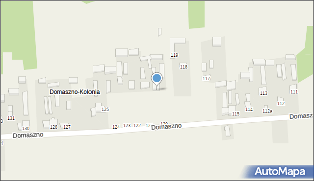 Domaszno, Domaszno, 120, mapa Domaszno