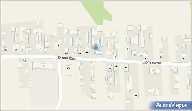 Domaszno, Domaszno, 19, mapa Domaszno