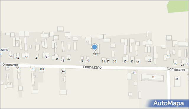 Domaszno, Domaszno, 39, mapa Domaszno