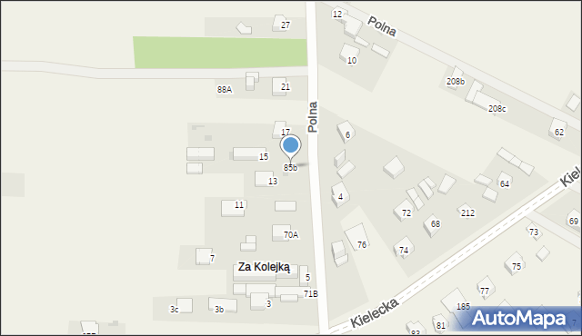 Domaszowice, Domaszowice, 85b, mapa Domaszowice