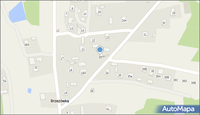 Domatków, Domatków, 20, mapa Domatków