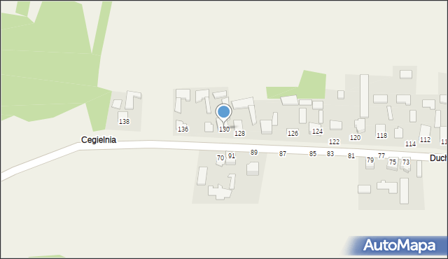 Dominikanówka, Dominikanówka, 130, mapa Dominikanówka