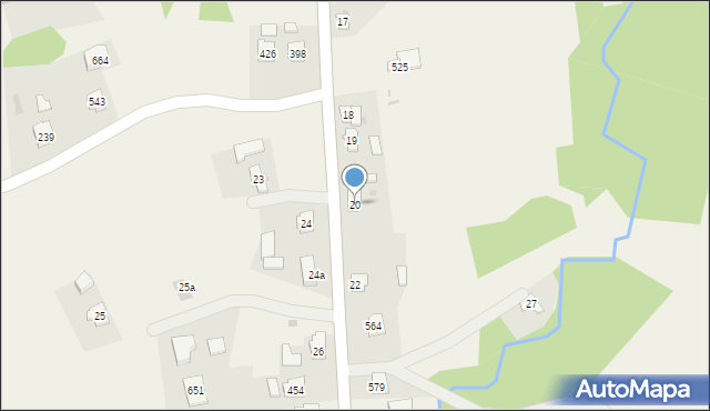 Dominikowice, Dominikowice, 20, mapa Dominikowice