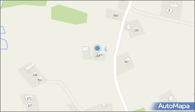 Dominikowice, Dominikowice, 249, mapa Dominikowice