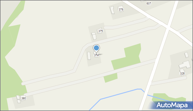 Dominikowice, Dominikowice, 374, mapa Dominikowice