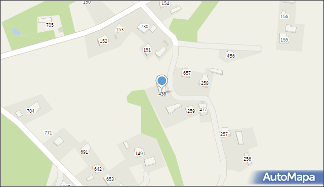 Dominikowice, Dominikowice, 436, mapa Dominikowice