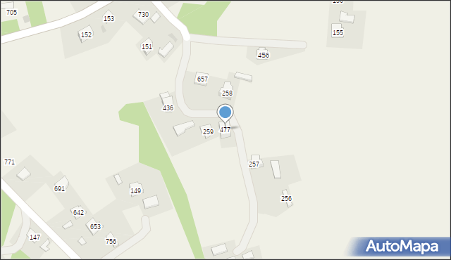 Dominikowice, Dominikowice, 477, mapa Dominikowice