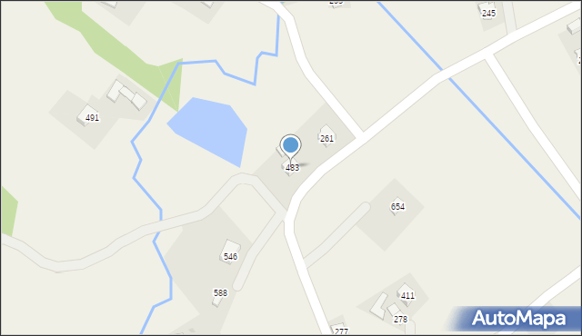 Dominikowice, Dominikowice, 483, mapa Dominikowice