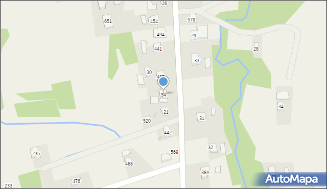 Dominikowice, Dominikowice, 54, mapa Dominikowice