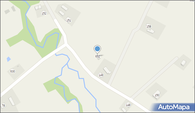 Dominikowice, Dominikowice, 632, mapa Dominikowice