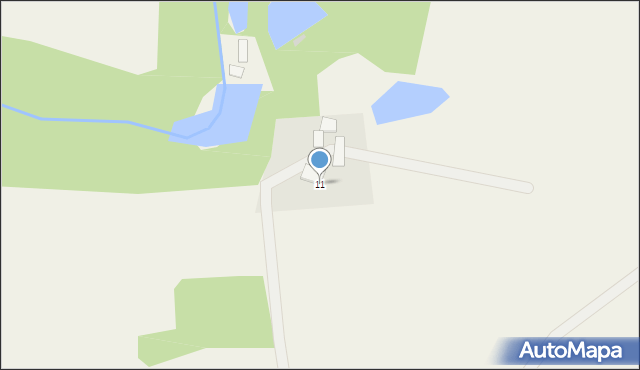 Domkowo, Domkowo, 11, mapa Domkowo