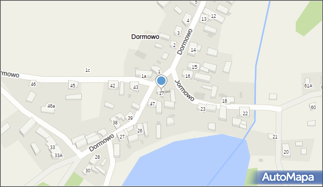 Dormowo, Dormowo, 17, mapa Dormowo