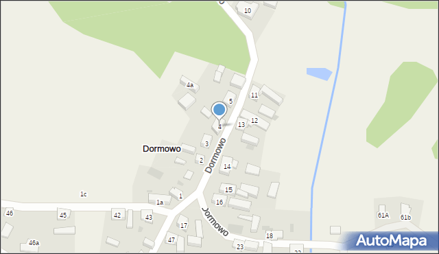 Dormowo, Dormowo, 4, mapa Dormowo