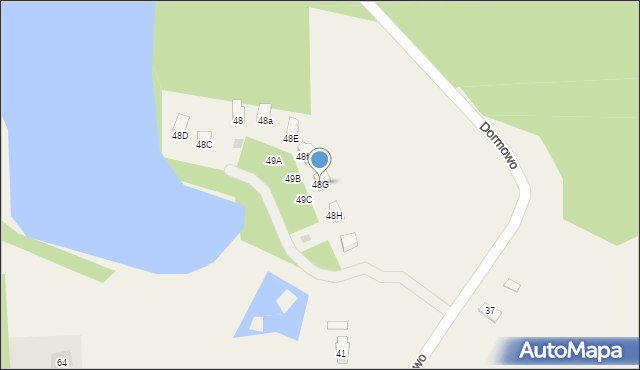 Dormowo, Dormowo, 48G, mapa Dormowo
