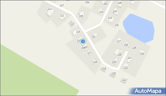 Dorotowo, Dorotowo, 216, mapa Dorotowo