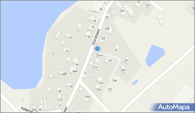 Dorotowo, Dorotowo, 27, mapa Dorotowo