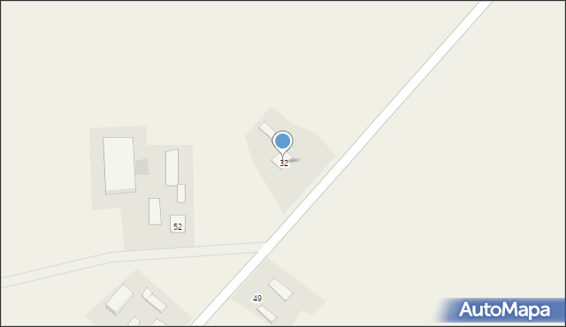 Dorposz Szlachecki, Dorposz Szlachecki, 32, mapa Dorposz Szlachecki