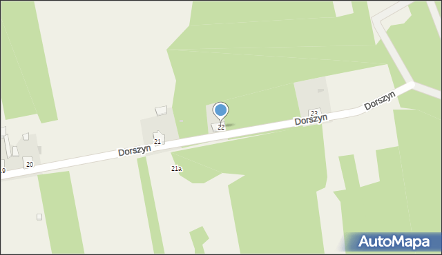Dorszyn, Dorszyn, 22, mapa Dorszyn