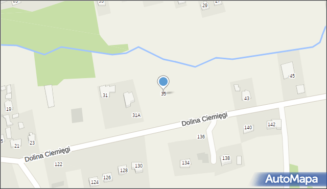 Dys, Dolina Ciemięgi, 35, mapa Dys