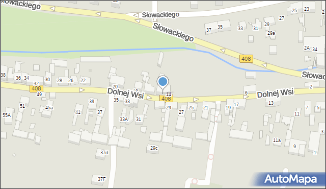 Gliwice, Dolnej Wsi, 16, mapa Gliwic