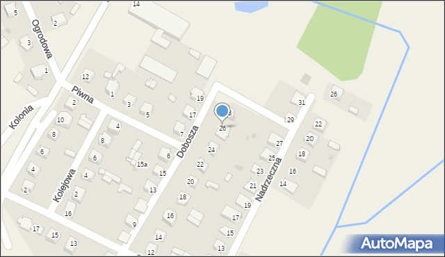 Gołotczyzna, Dobosza Szczepana, 26, mapa Gołotczyzna