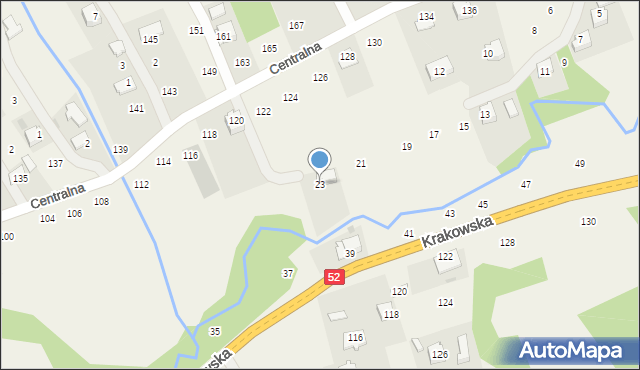 Izdebnik, Dolna, 23, mapa Izdebnik